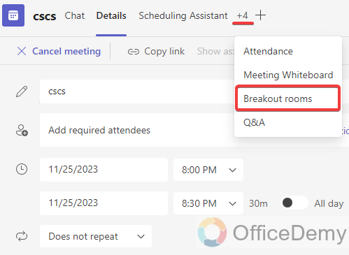 How to Create a Breakout Room in Microsoft Teams 2