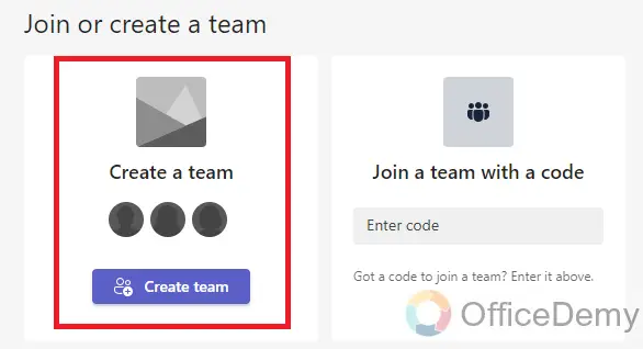 How to Create a New Team in Microsoft Team 4