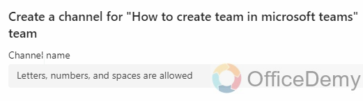How to Create a Teams Channel in Microsoft Teams 5