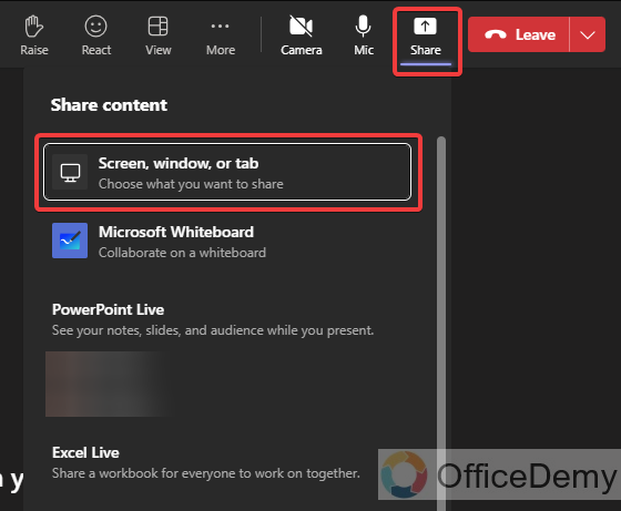 How to Share Screen on Microsoft Teams 18