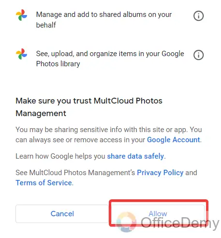 How to Transfer Google Photos to Microsoft Onedrive 9