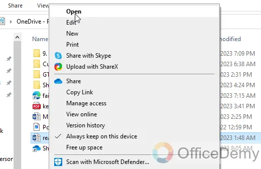 How to make OneDrive files available offline 11