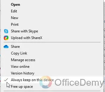How to make OneDrive files available offline 8