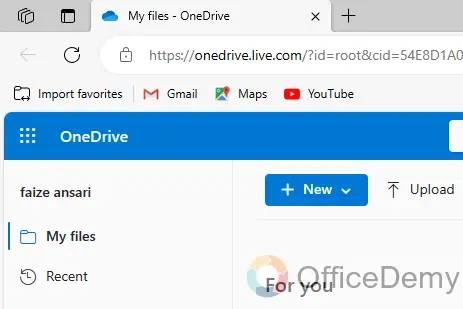 How to share OneDrive folder in email 7