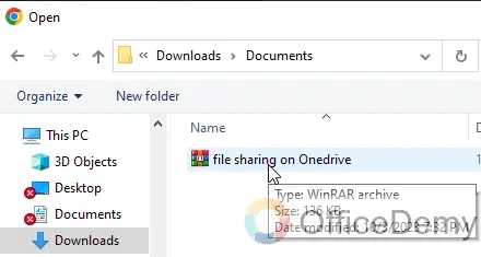 How to upload a File to OneDrive 22