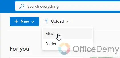 How to upload a File to OneDrive 5