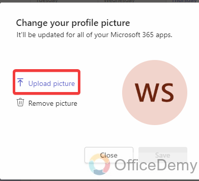 how to add picture to microsoft teams 3