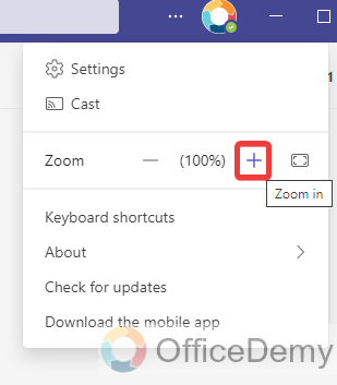 how to adjust screen size in microsoft teams 4