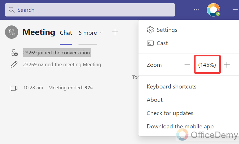 how to adjust screen size in microsoft teams 5