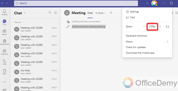 how to adjust screen size in microsoft teams 6
