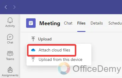 how to attach file in microsoft teams meeting invite 16