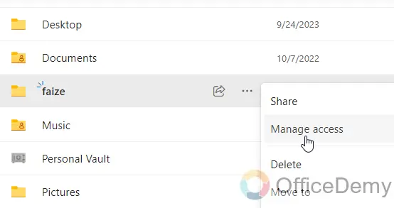 how to change owner of OneDrive 11
