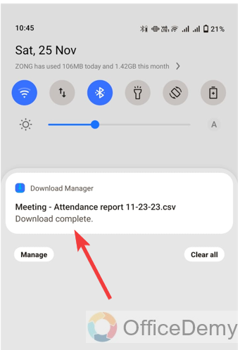 how to download attendance list from microsoft teams in mobile 6