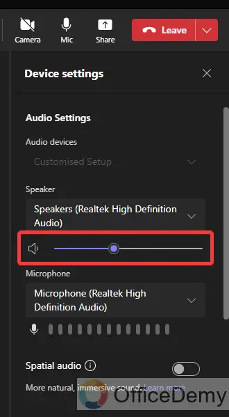 how to enable sound in microsoft teams 19