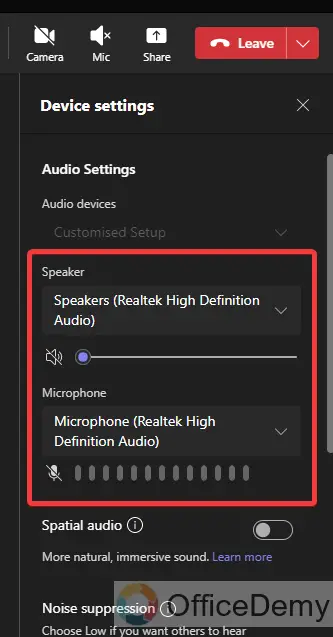 how to enable sound in microsoft teams 9