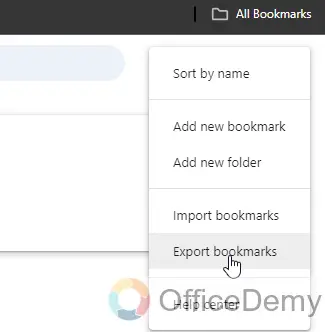 how to save bookmarks to OneDrive 8