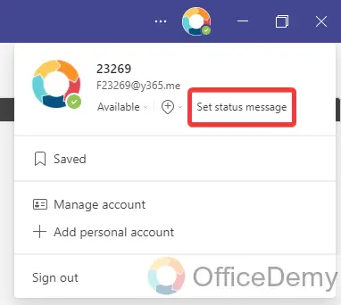 how to set out of office in microsoft teams 6