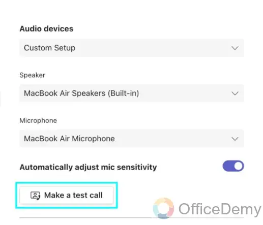 how to test audio in microsoft teams 5