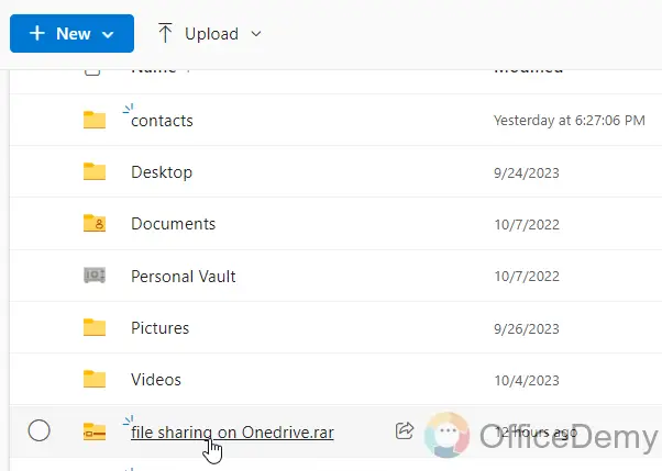 how to upload a file to OneDrive 24