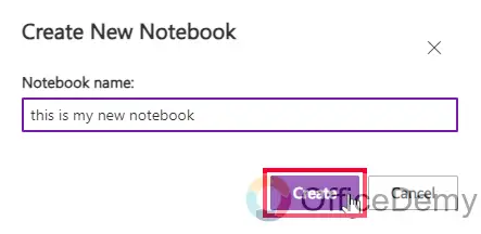 How to Add a New Notebook in OneNote 14