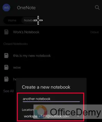 How to Add a New Notebook in OneNote 22