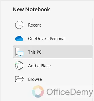 How to Add a New Notebook in OneNote 3