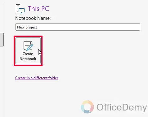 How to Add a New Notebook in OneNote 5
