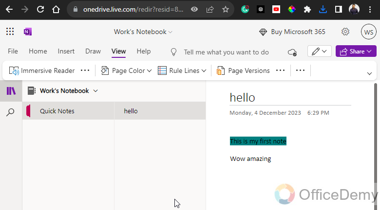 How to Change OneNote Layout 16