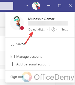 How to Change Status in Microsoft Teams 5