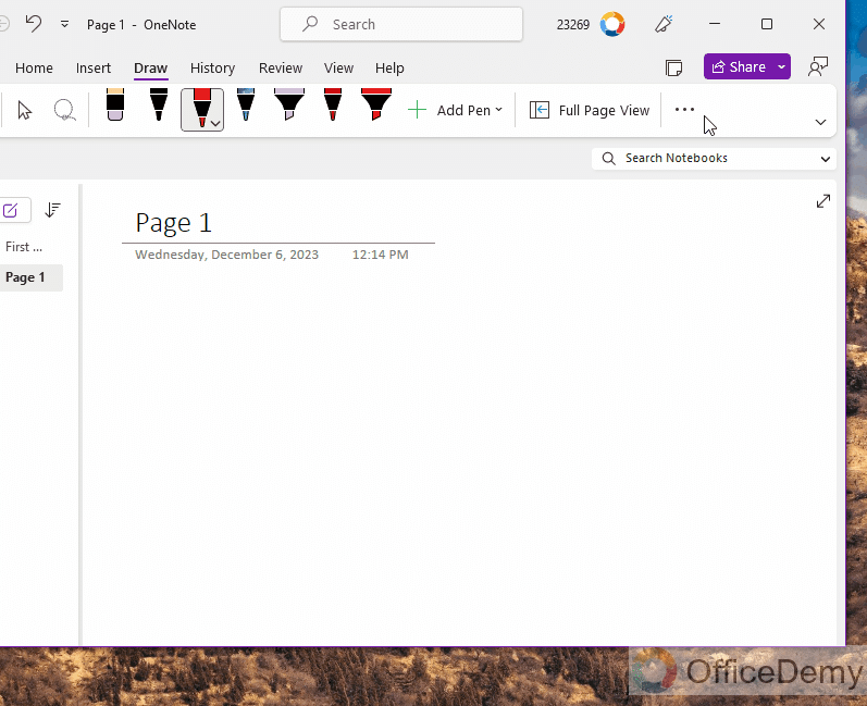 How to Draw on OneNote 14