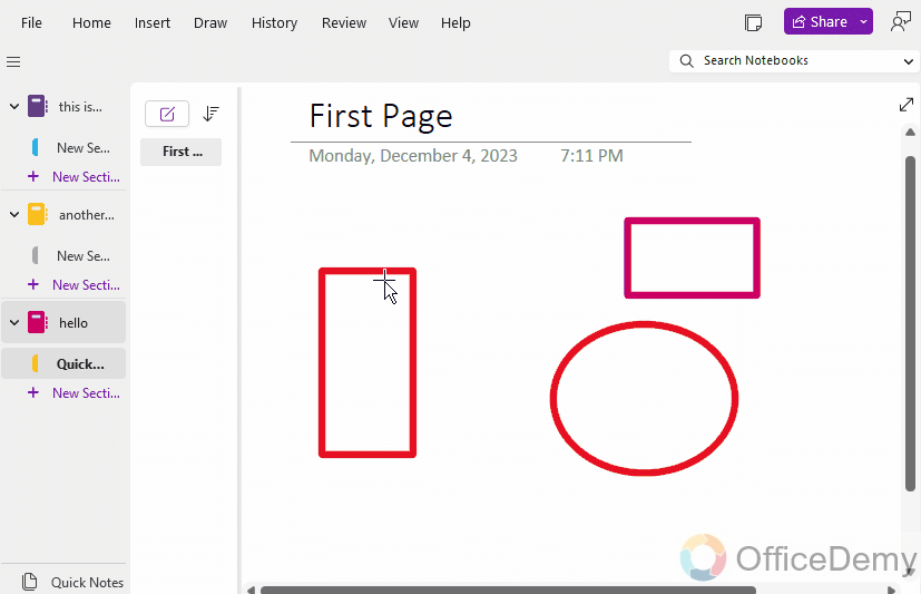 How to Draw on OneNote 4