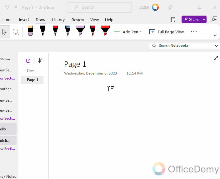 How to Draw on OneNote 8