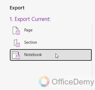 How to Move OneNote Notebook to Another Account 5