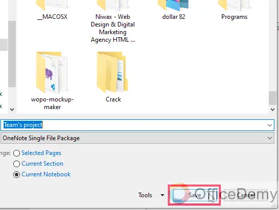 How to Move OneNote Notebook to Another Account 8