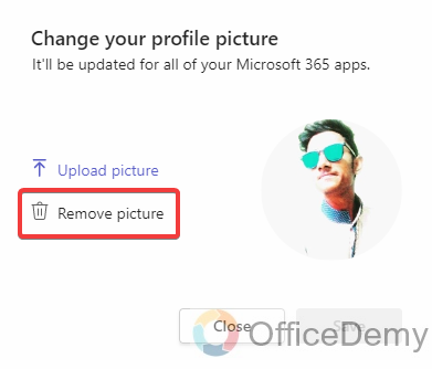 How to Remove Photo on Microsoft Teams 4