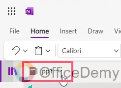 How to Share a Page in OneNote 17