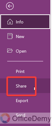 How to Share onenote with others 10