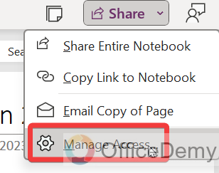 How to Share onenote with others 18