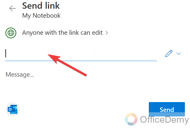 How to Share onenote with others 20