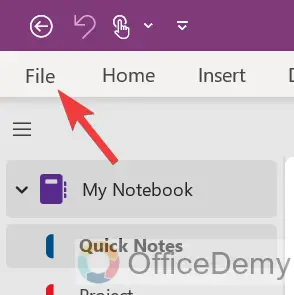 How to delete a notebook in Onenote 1