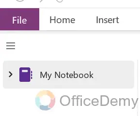 How to delete a notebook in Onenote 16