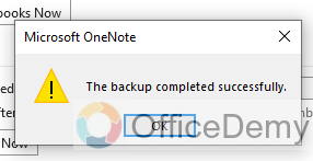 how to backup onenote 5