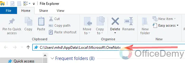 how to clear onenote cache 6