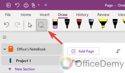 how to convert handwriting to text in onenote 10