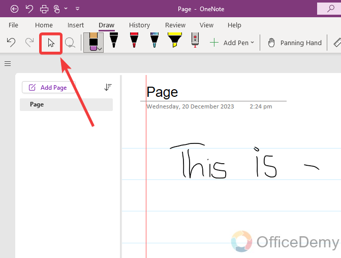 how to convert handwriting to text in onenote 20