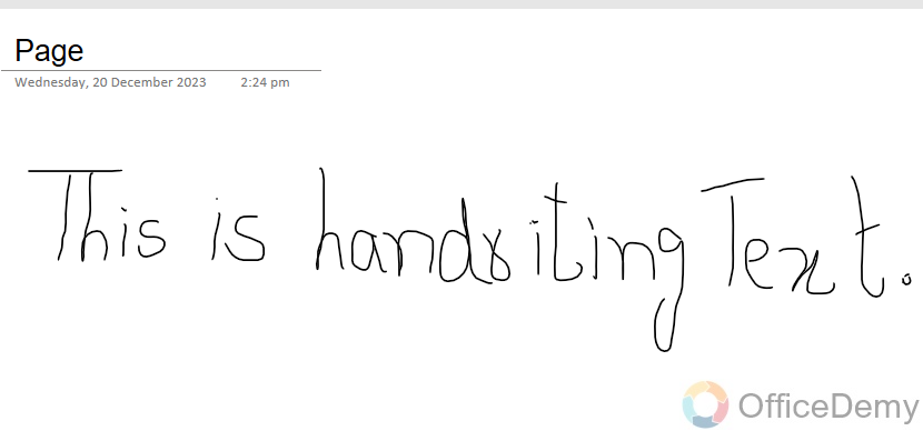 how to convert handwriting to text in onenote 9