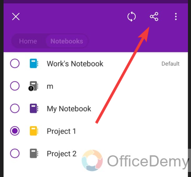 how to create a shared onenote 11