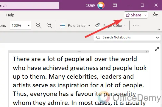 how to create a shared onenote 2