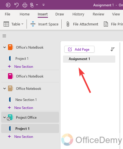 how to insert powerpoint into onenote 1