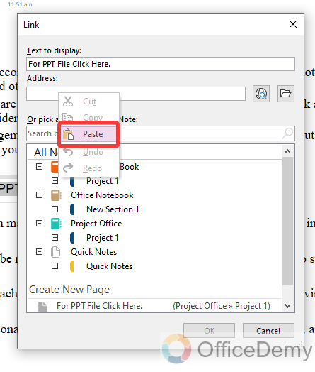 how to insert powerpoint into onenote 20